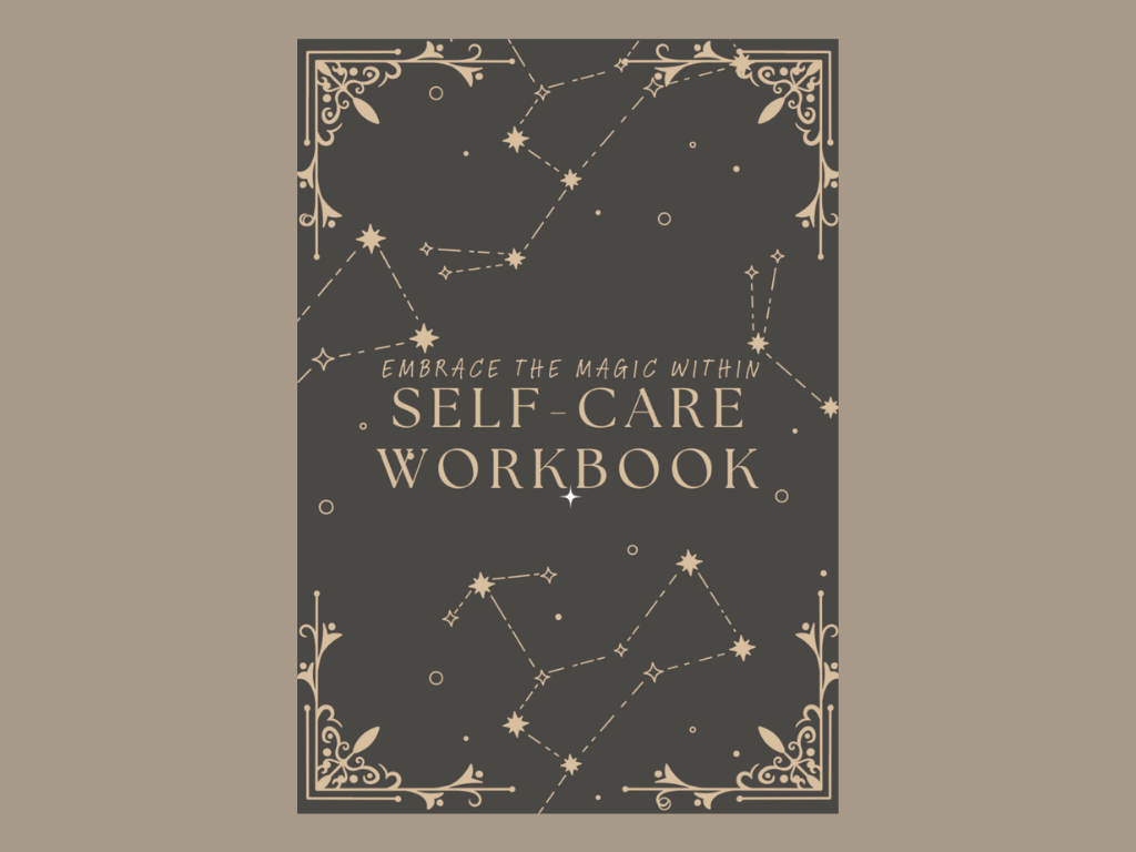 TheWitchsLantern - the self care workbook cover