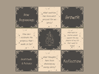 TheWitchLantern - The self care reflection deck contents